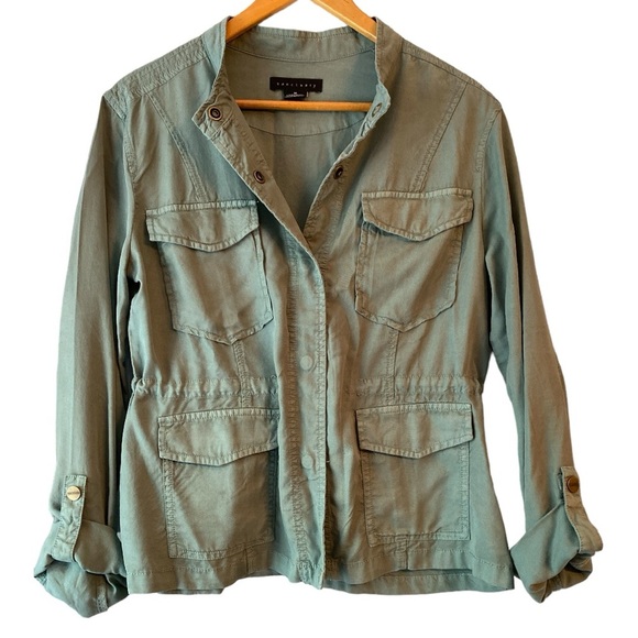 Sanctuary Jackets & Blazers - Sanctuary Green Short Utility Jacket Size Medium